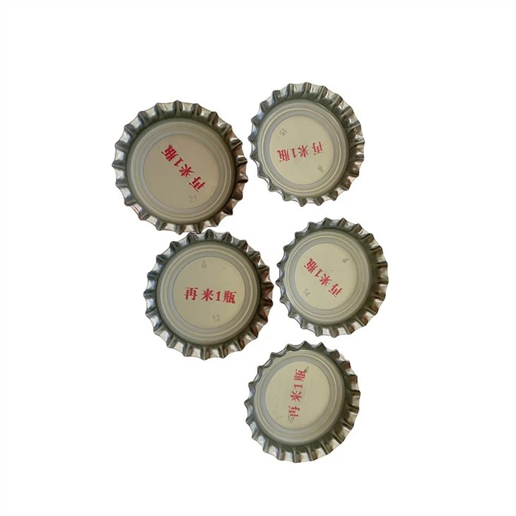 liner sides of metal jar cap